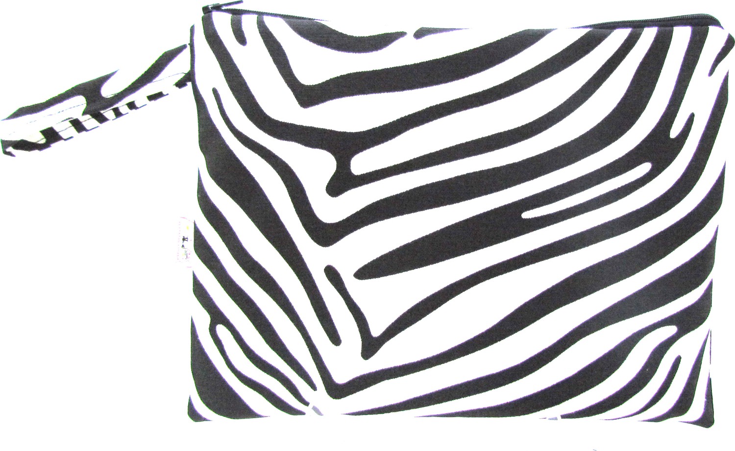 Pafuli El Yapımı Clutch Çanta Zebra