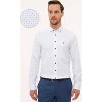 Pierre Cardin Erkek Mavı Gömlek Uzunkol 50227241-VR036