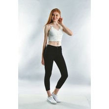 Cotton Mood 20072005 Kaşkorse Askılı Büzmeli Büstiyer Ekru