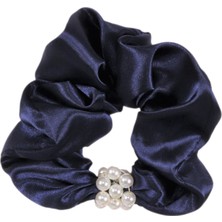 Labalaba Hahai Kadın Inci Boncuk Detaylı Scrunchie Toka