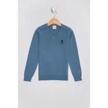 U.S. Polo Assn. Erkek Çocuk Basic Triko Kazak 50210681-VR152