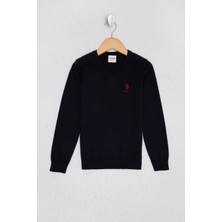 U.S. Polo Assn. Erkek Çocuk Basic Triko Kazak 50210681-VR033