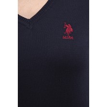U.S. Polo Assn. Kadın Basic Triko Kazak 50206420-VR033