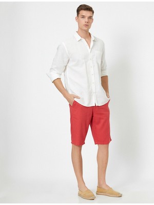 Koton Erkek Cep Detaylı Şort