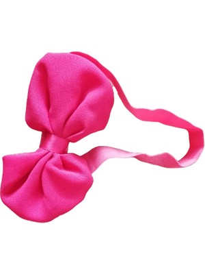 Puppis Baby Fuşya Fiyonk Kız Bandana