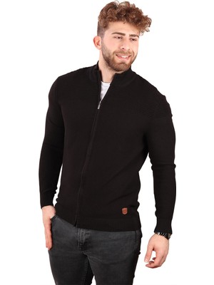 Alexander Gardi Fermuarlı Regular Fit Casual Triko Hırka