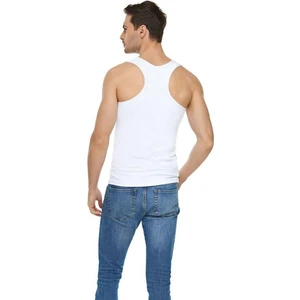 Tutku Elit  Erkek Elastan Pamuklu Likralı Spor Atlet 3'lü Paket