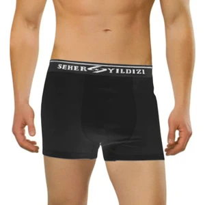 6'lı PaketSeher Yıldızı Erkek Boxer Likralı Boxer