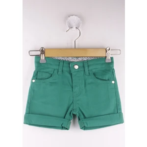 Erkek Paçası Katlı Kot Şort