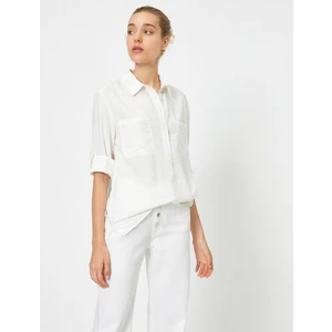 Kadın Klasik Yaka Gömlek