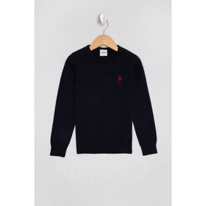 U.S. Polo Assn. Erkek Çocuk Basic Triko Kazak 50210679-VR033