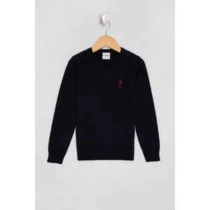 U.S. Polo Assn. Erkek Çocuk Basic Triko Kazak 50210681-VR033