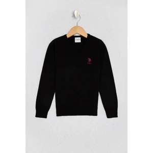 U.S. Polo Assn. Erkek Çocuk Basic Triko Kazak 50210681-VR046