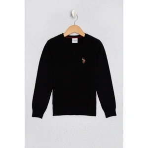U.S. Polo Assn. Erkek Çocuk Basic Triko Kazak 50209467-VR046
