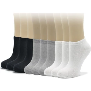 9'lu Unisex Pamuk Spor Patik Çorap