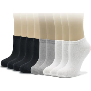 9'lu Unisex Pamuk Spor Patik Çorap