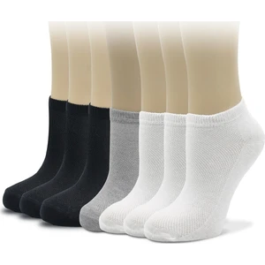 7'li Unisex Pamuk Spor Patik Çorap