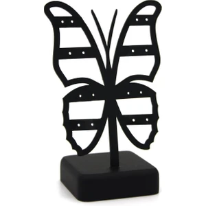Metro Kuyumculuk Malzemeleri 8'li Kelebek Metal Kuyumcu Vitrin Küpelik Takı Aksesuarı
