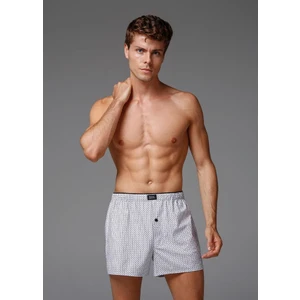 Beyaz Poplin Erkek Boxer