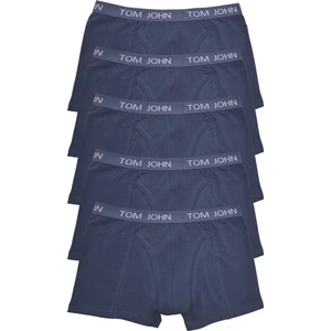Tom John İndigo Erkek Boxer 5'li Paket