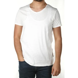 Bad Bear V-Neck T-Shırt Beyaz Erkek T-Shirt 18.01.07.012-C04