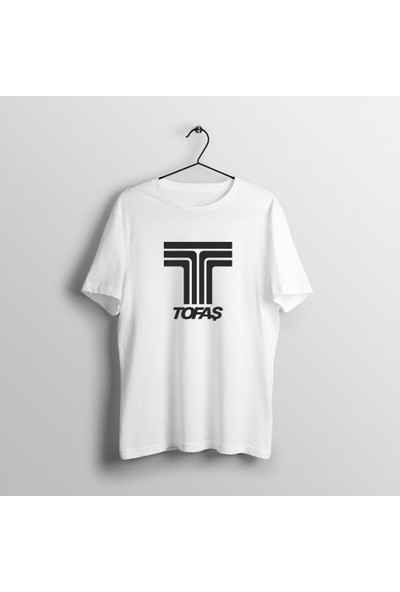 Hobi Tuning Baskılı Beyaz T-Shirt Tofaş Logo Desen