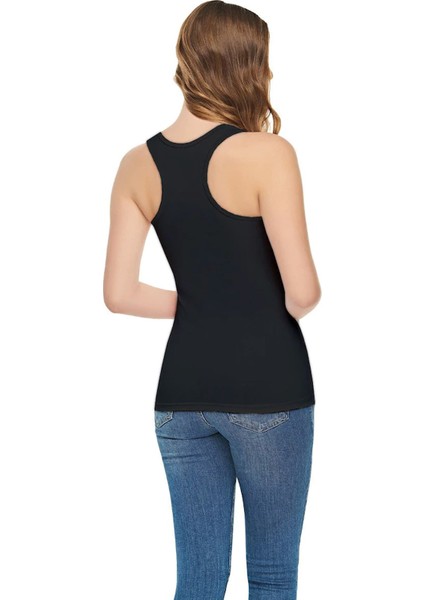 Kadın Modal Elastan Likralı Pamuklu Spor Atlet 12'li Paket