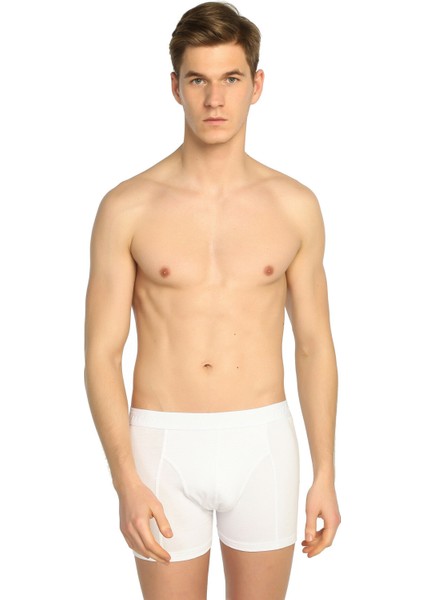 Erkek Elastan Likralı Boxer 3'lü Paket