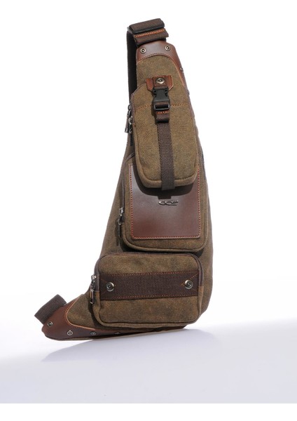 ÇÇS30700 Kahve Erkek Body Bag