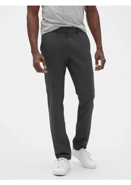 Slim Fit Gap Flex Khaki Pantolon