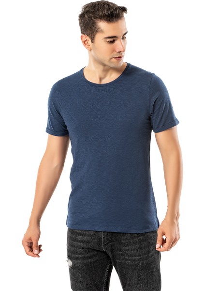 Ljung Erkek T-Shirt Tml284001-Dustyblue