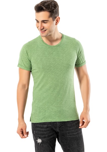 Ljung Erkek T-Shirt Tml284001-Ggreen