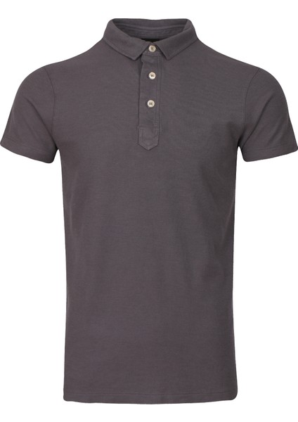 Düz Basic Polo Yaka Erkek Tişört 20817 S