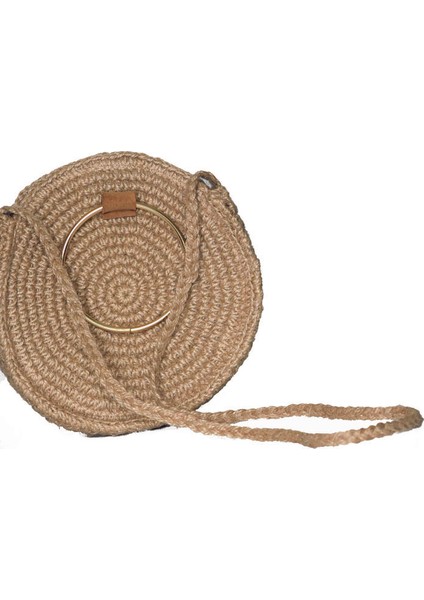 Kadın Metal Saplı Jüt Hasır Çanta fiyatları