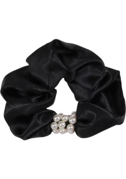 Hahai Kadın Inci Boncuk Detaylı Scrunchie Toka