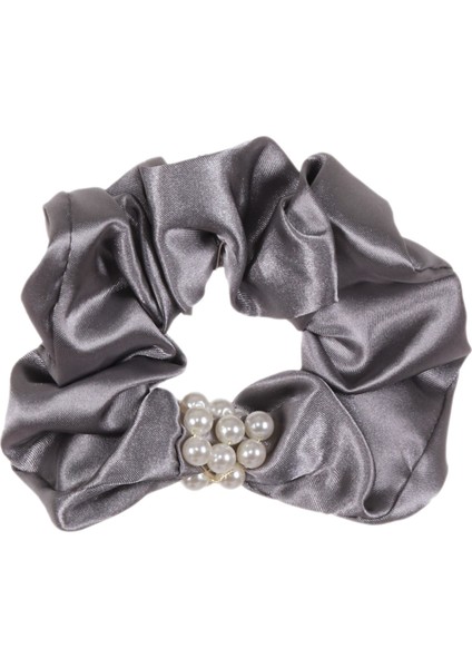 Hahai Kadın Inci Boncuk Detaylı Scrunchie Toka
