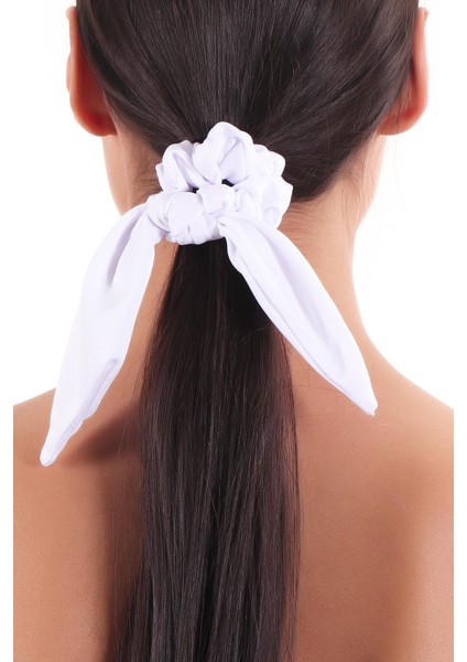 Hahai Kadın Tavşan Kulağı Scrunchie Toka