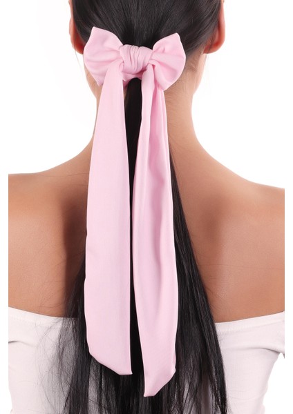 Hahai Kadın Uzun Kurdele Model Scrunchie Toka