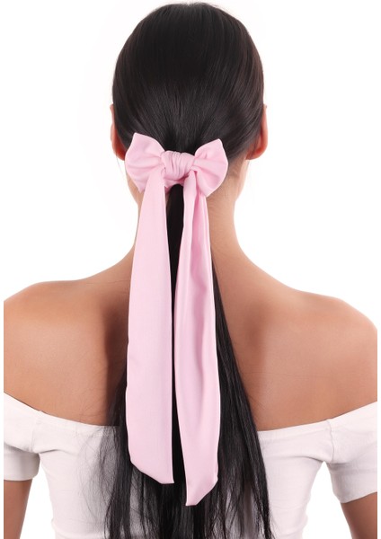 Hahai Kadın Uzun Kurdele Model Scrunchie Toka