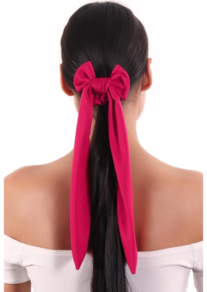 Hahai Kadın Uzun Kurdele Model Scrunchie Toka modelleri
