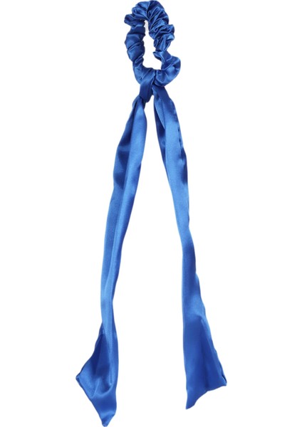 Hahai Kadın Uzun Kurdele Model Saten Scrunchie Toka