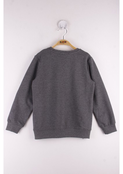 Erkek Çocuk Brooklyn Baskılı Fermuar Detaylı Sweatshirt fiyatları