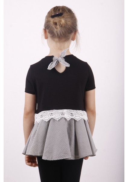 Kız Çocuk Dantel Detaylı Garnili Elbise fiyatları