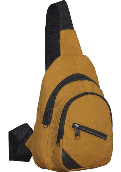 Strong Kanvas Çapraz Askılı Göğüs ve Sırt Çantası Body Bag Çanta STR04
