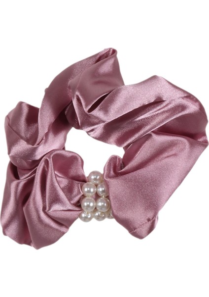 Hahai Kadın Inci Boncuk Detaylı Scrunchie Toka