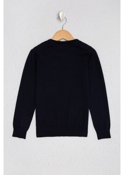 Erkek Çocuk Basic Triko Kazak 50210679-VR033