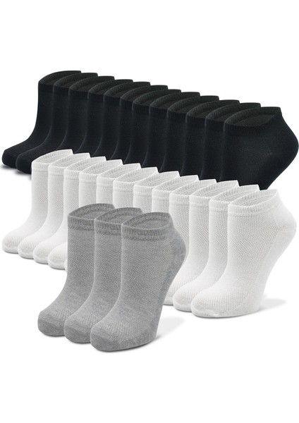 27'li Unisex Pamuk Spor Patik Çorap