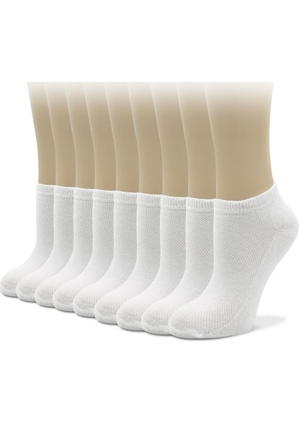 9'lu Unisex Pamuk Spor Patik Çorap