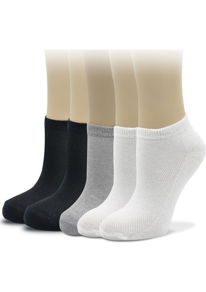 5'li Unisex Pamuk Spor Patik Çorap