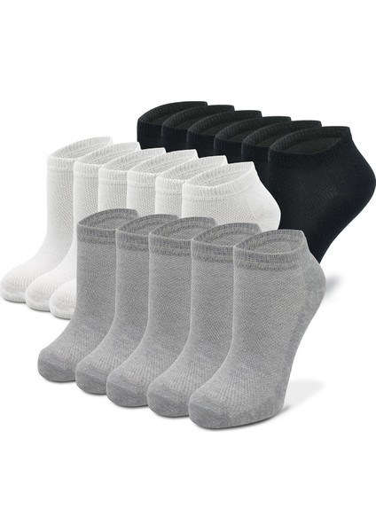 17'li Unisex Pamuk Spor Patik Çorap